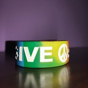 🛍$1 WHEN YOU BUNDLE 🛍- Give Peace a Chance Bracelet- multicolor